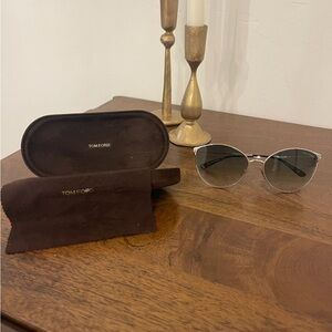 Tom Ford Women's Sunglasses - Black and Gold